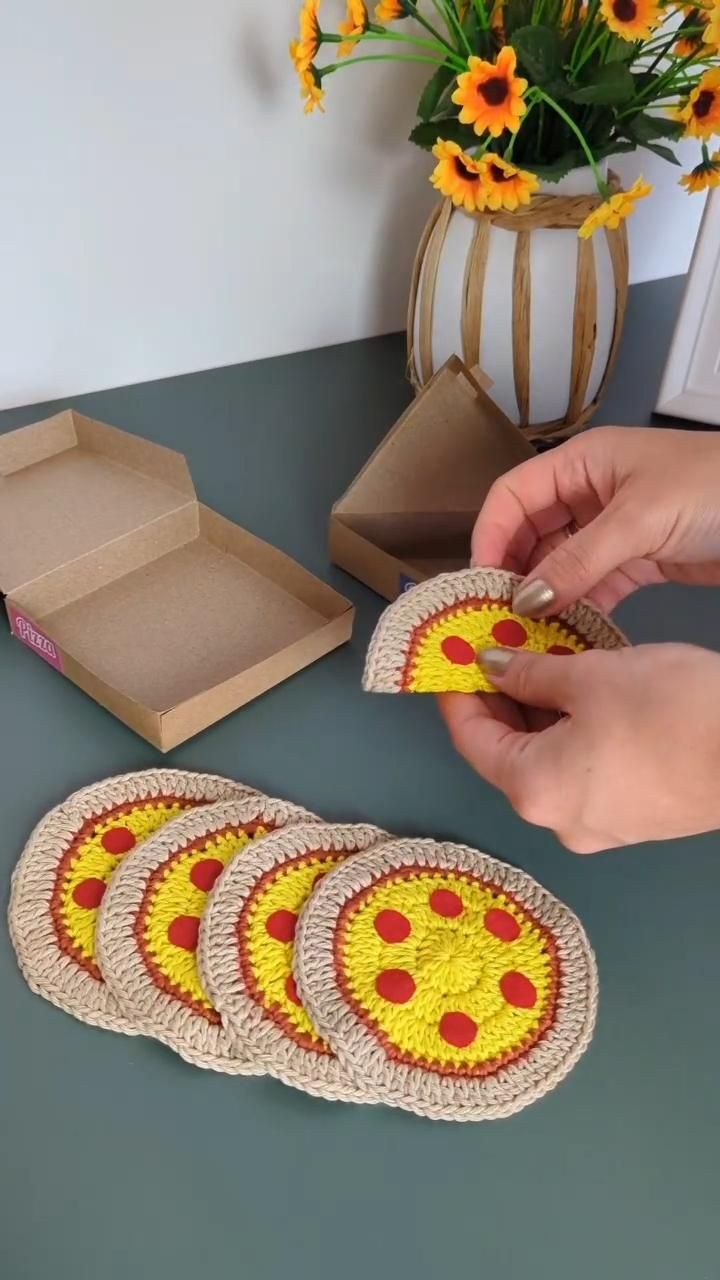 Kit Porta-Copos Pizza