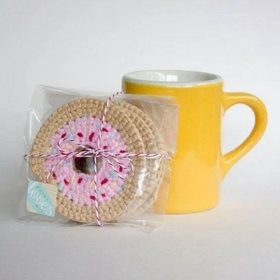 Kit Porta-Copos Donuts