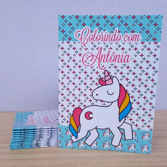 Livro para Colorir Unicórnio