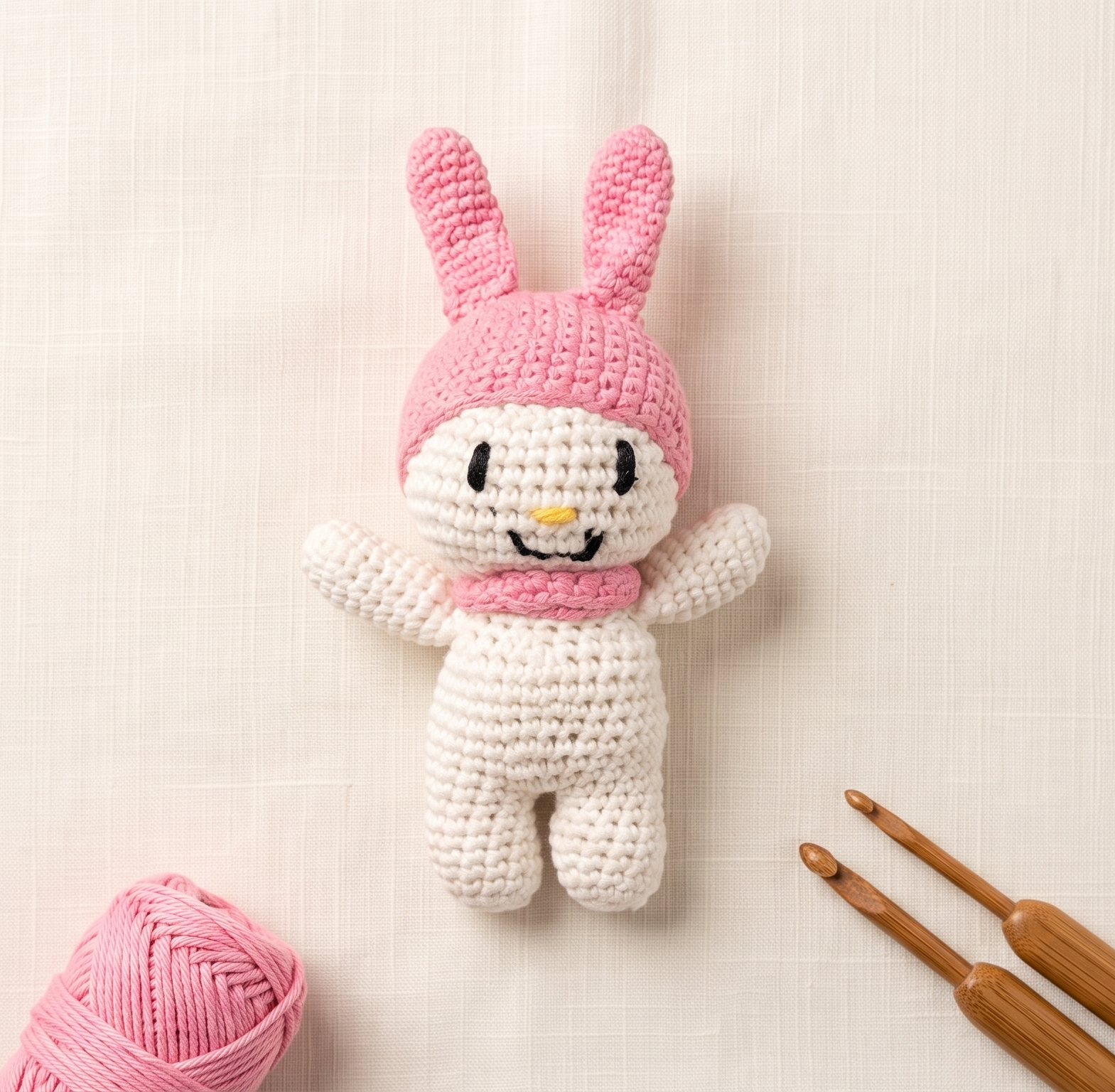 Amigurumi My Melody em Crochê
