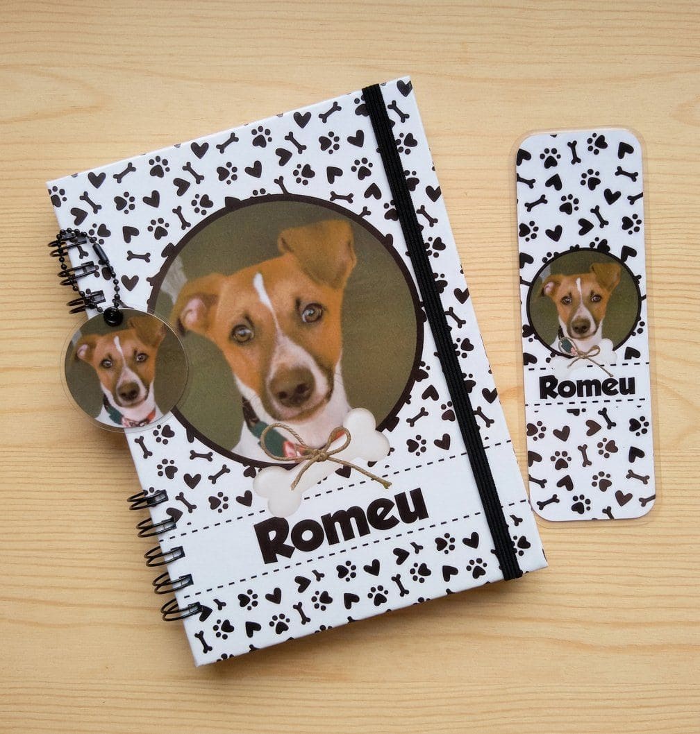 Caderneta de Vacinas Pet Personalizada - Escolha a Estampa
