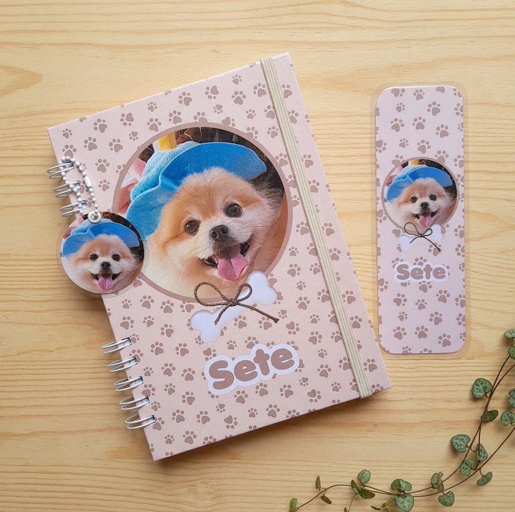 Caderneta de Vacinas Pet Personalizada - Escolha a Estampa