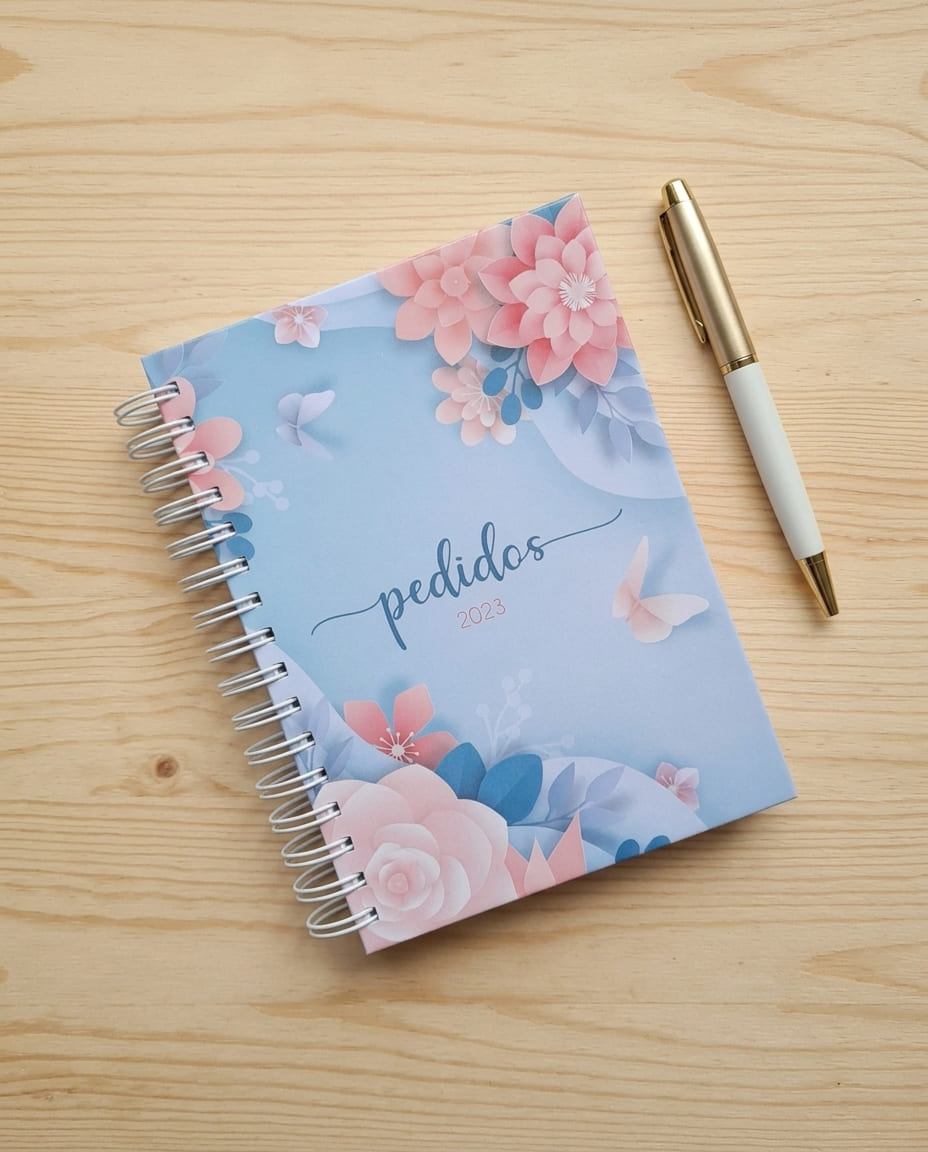 Caderno de Pedidos/Encomendas Personalizado - Escolha a Capa