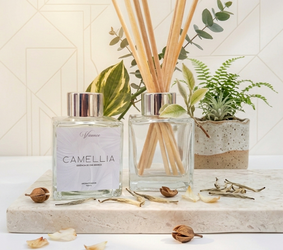 Difusor de aromas Caméllia - Chá branco