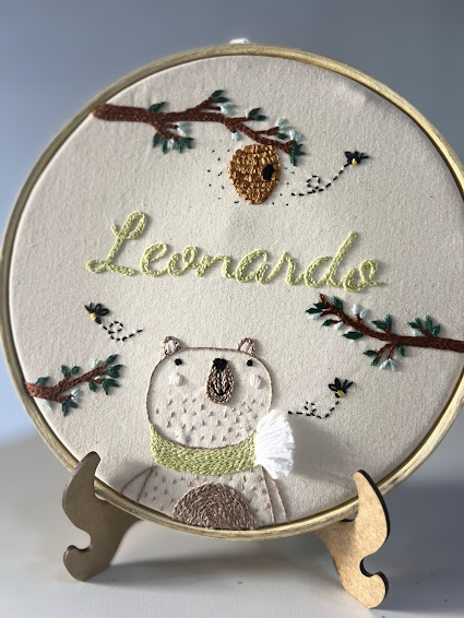 Decoração do quarto do bebê - mod. Urso