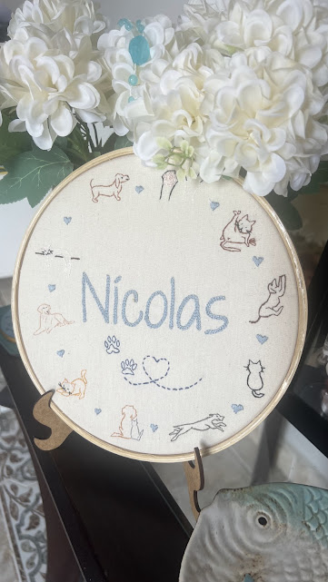 Decoração do quarto do bebê - mod. Familia que ama pets