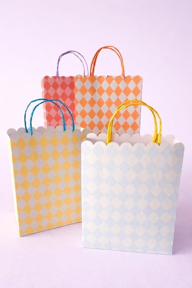 Sacolinhas de Papel para Lembrancinhas Festa - 8 Unidades