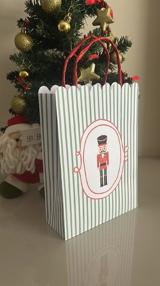 Sacola de Natal - 10 Unidades