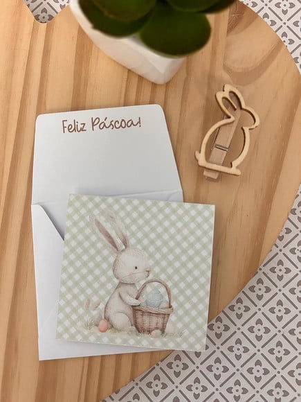 Cartão Páscoa