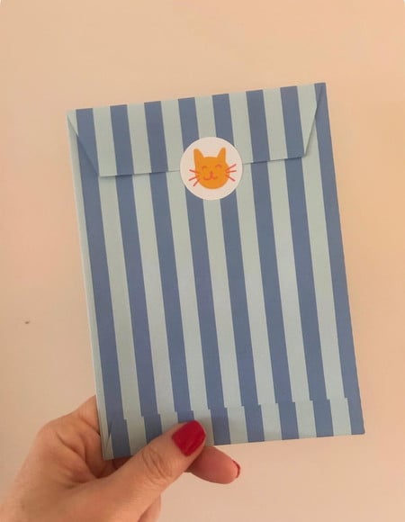 Envelope Plano Criativo com Lacre Adesivo- Flat Pocket