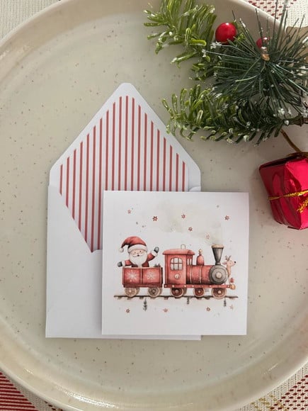 Cartão de Natal - 10 Unidades