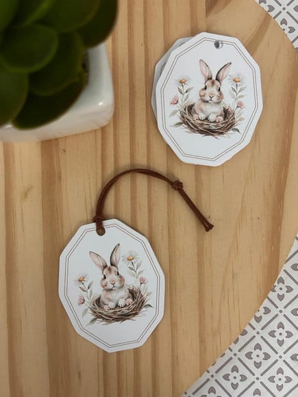 Tag Páscoa Moldura