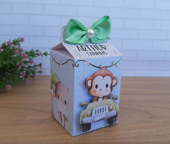 Caixa Milk Safári