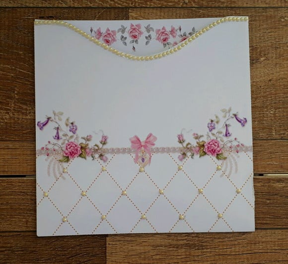 Convite Floral com Capa