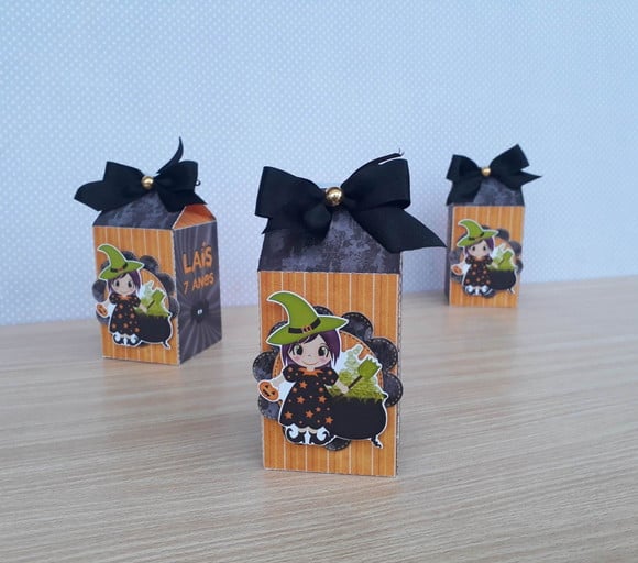 Caixa Milk Halloween