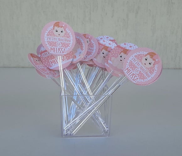 Topper de Docinho Tchau Fraldinha