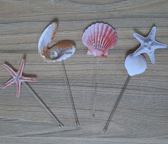Kit 20 Topper para Docinhos Mar