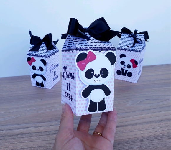 Caixa Milk Ursa Panda
