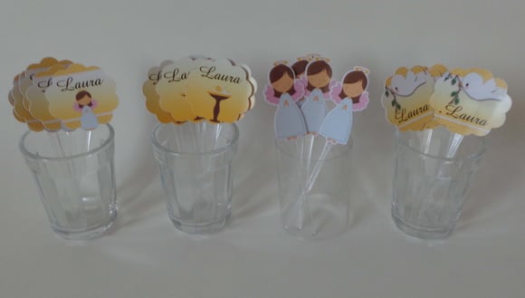 Topper para Docinhos Tema Batizado