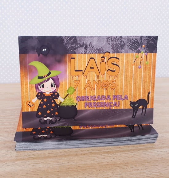 Adesivo para Sacolinha Halloween