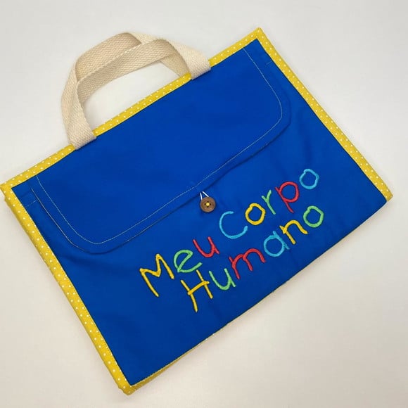 Maletinha Corpo Humano Menino/menina -