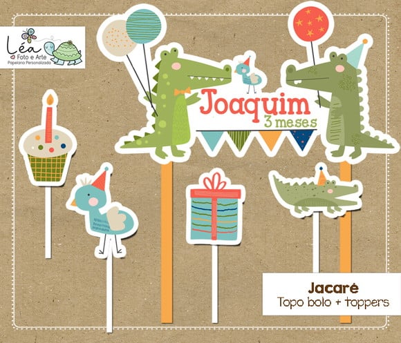 Topo Bolo Jacaré