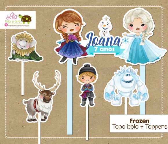 Topo Bolo Frozen