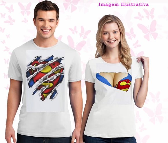 Kit de camisetas super Heróis