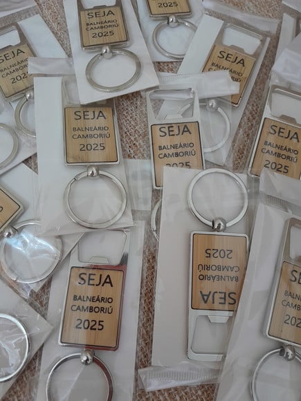 Chaveiro Metal Abridor Personalizado