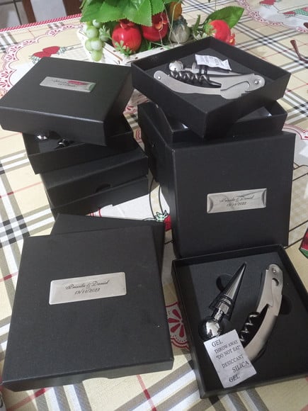 Kit Vinho Personalizado a Laser