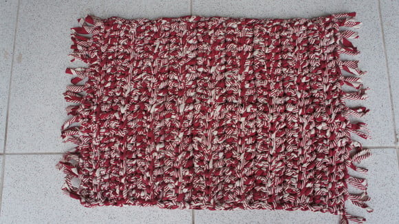 Tapete Fio de Malha retangular - tapmaret006