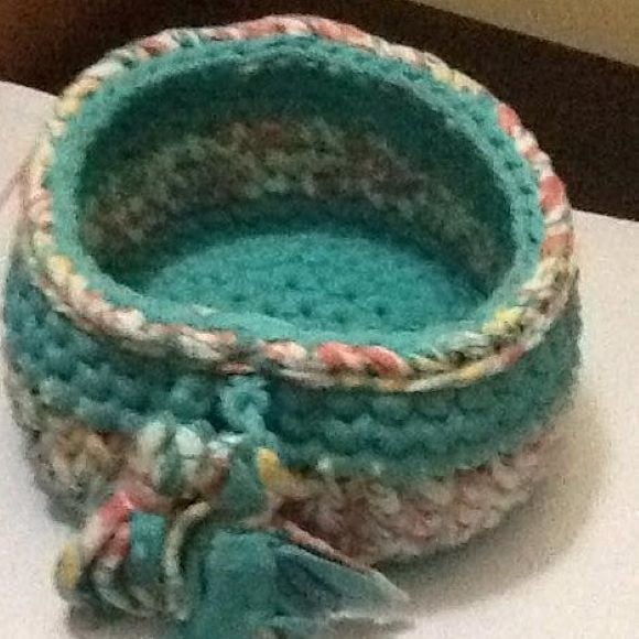 Cesto de Croche em Fio de Malha Redondo - Cesmal024