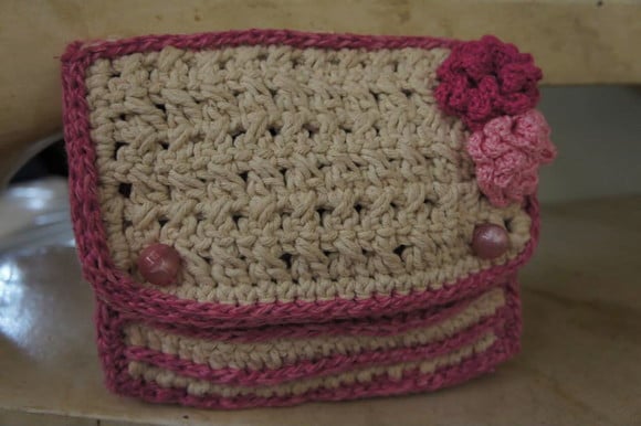 Bolsa em croche - BOLBARB014