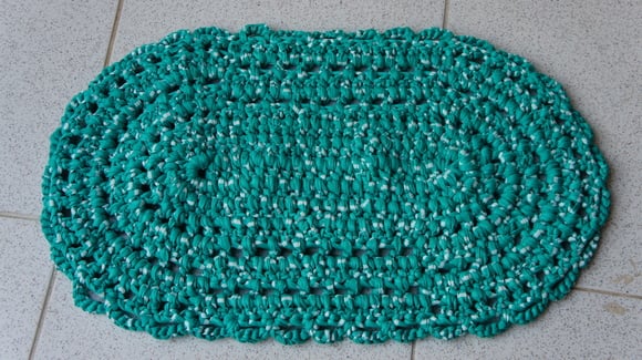 Tapete em Fio de Malha Oval - tapmaoval001
