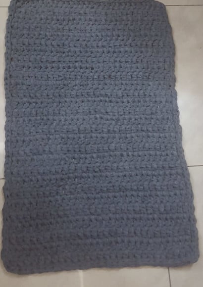 Tapete Retangular em Fio de Malha - Tapmaret081