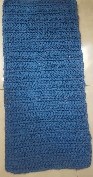 Tapete Retangular em Fio de Malha - Tapmaret074