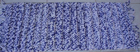 Tapete em croche - fio de malha tapmaret009