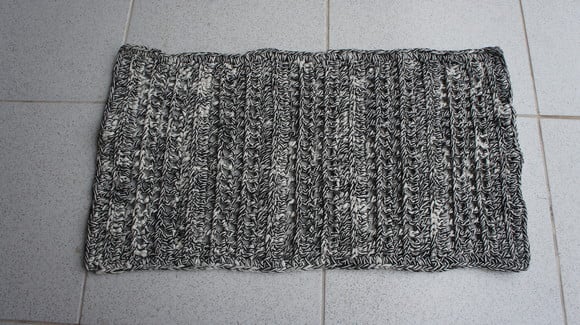 Tapete de croche em fio de malha - tapmaret032