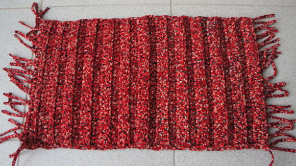 tapete de croche em fio de malha tapmaret030