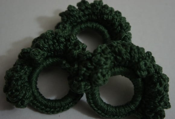 Porta Guardanapo em Croche - Kit 2 Pçs -portaguardanapo 018