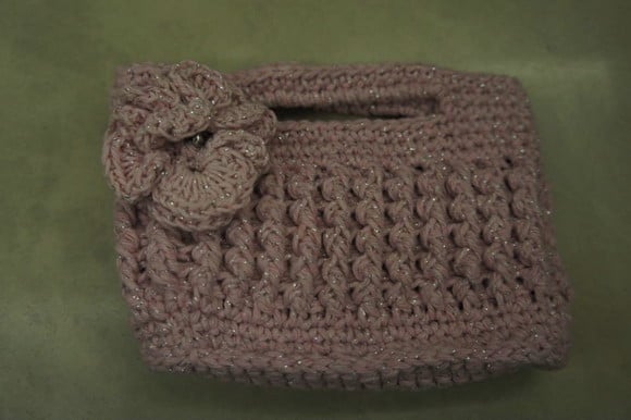 Bolsinha em croche - BOLBARB007
