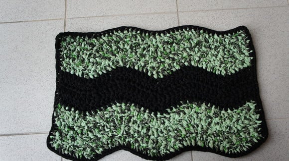 tapete de croche em fio de malha - tapmaret029