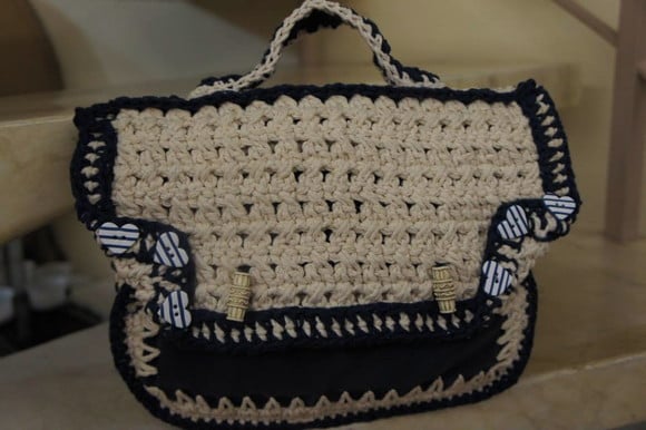 Bolsa em Croche - Bolbarb012