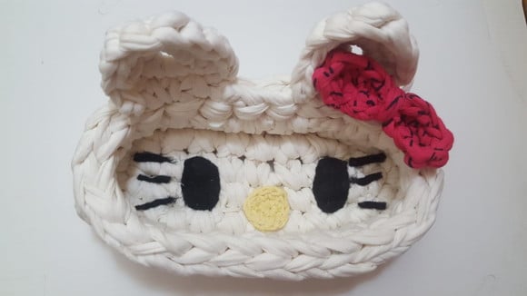 Porta Oculos - Carinha Gatinha em Croche- Portoculos008