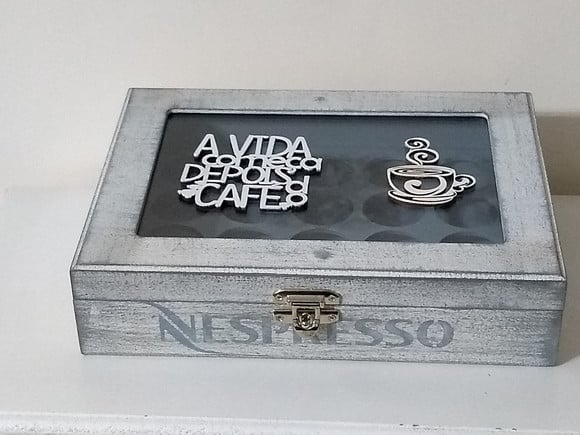 Porta Cápsulas da Nespresso Comporta 20 Cápsulas