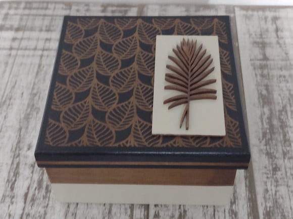 Caixa Marrom C/laser(gift Box)