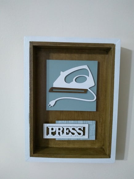 Quadro para Lavanderia Press