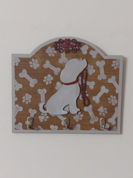 Porta Chaves Pet ou Porta Coleiras