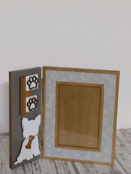 Porta Retrato C/vidro Pets