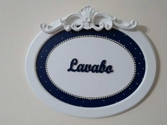 Placa para Lavabo com Resina